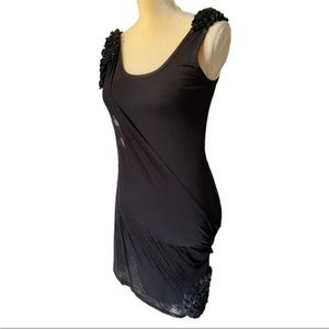 Alice + Olivia Black Bodycon Cocktail Dress